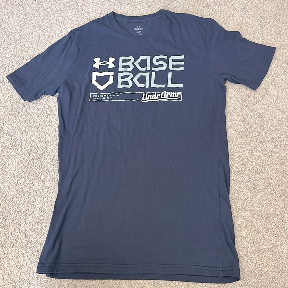 Men’s S Hurley baseball navy t shirt